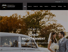 Tablet Screenshot of chase-entertainment.net